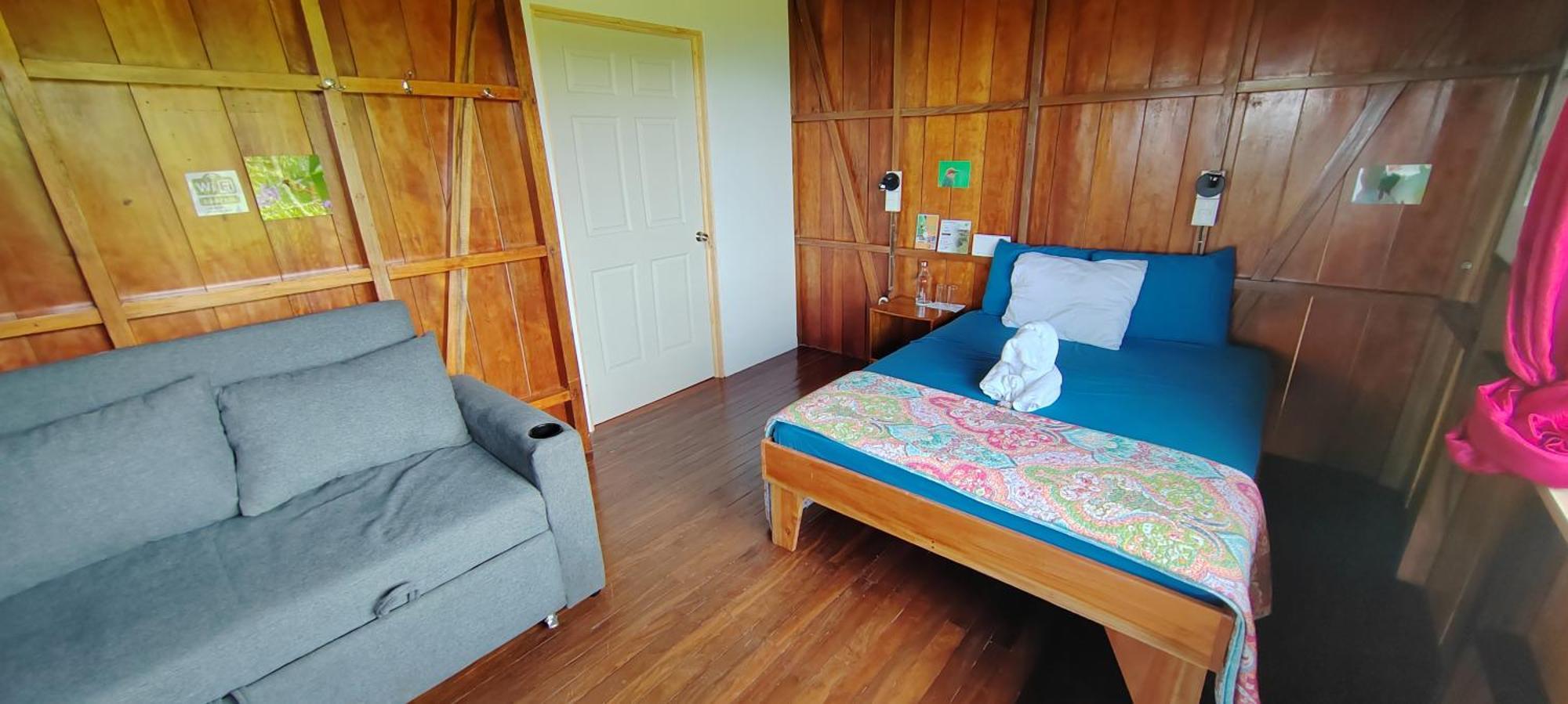 לינה וארוחת בוקר La Tigra  Birds & Breakfast Costa Rica מראה חיצוני תמונה